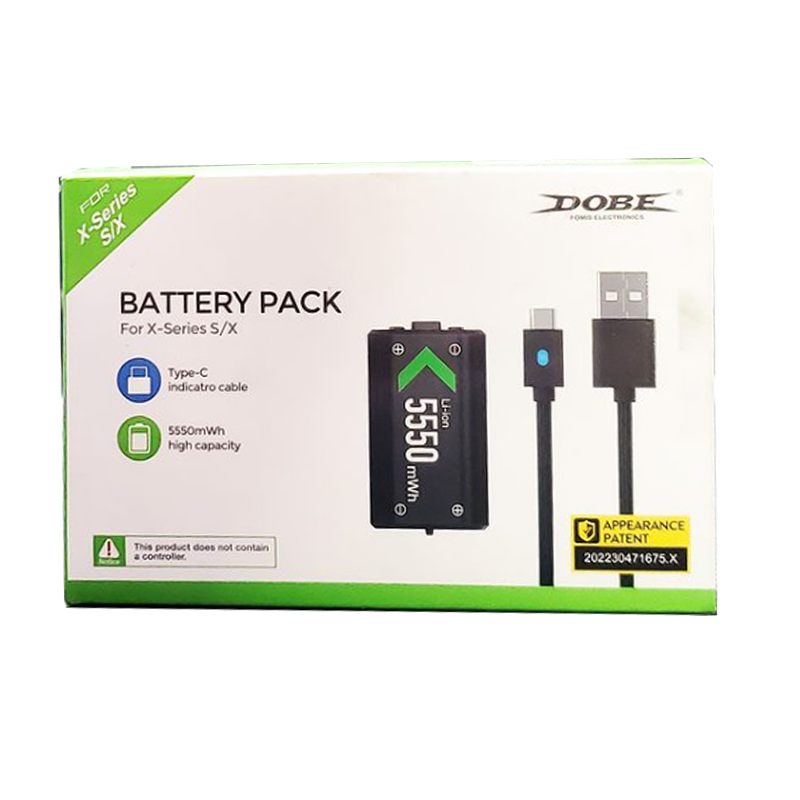 DOBE Controller Battery Pack 5550mAh Rechargeable Battery Packt USB C Charging Cable for Xbox One for Xbox Series 